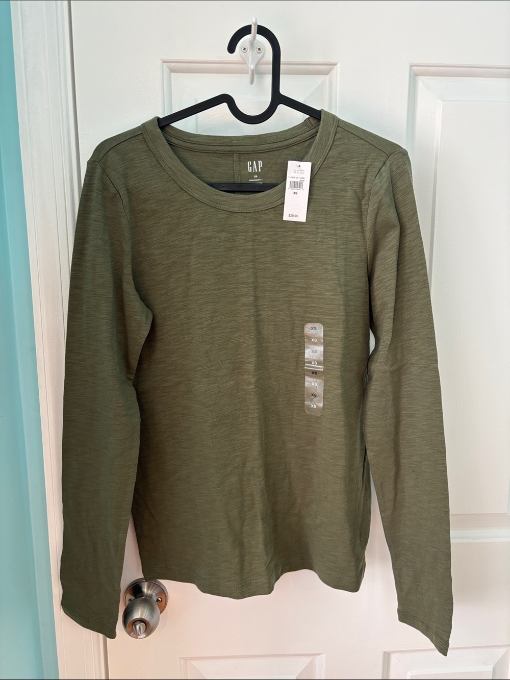 GAP Olive Green Long Sleeve Tee